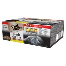 Sheba Fresh & Fine piletina, perad i puretina 50 x 50 g