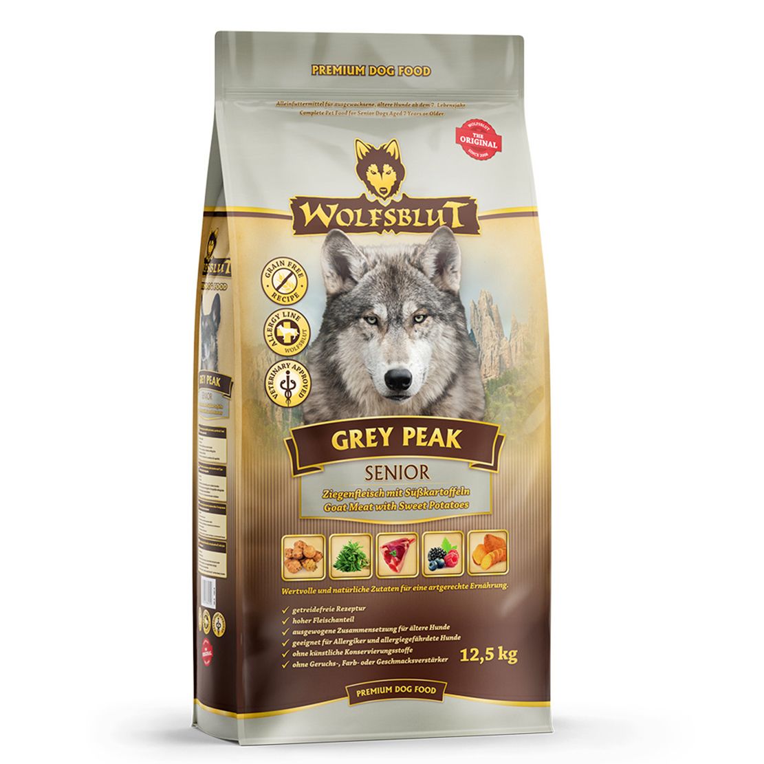 WOLFSBLUT Grey Peak Senior 12,5 kg