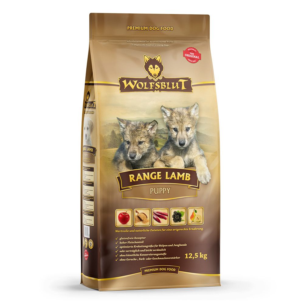 WOLFSBLUT Range Lamb Puppy 12,5 kg