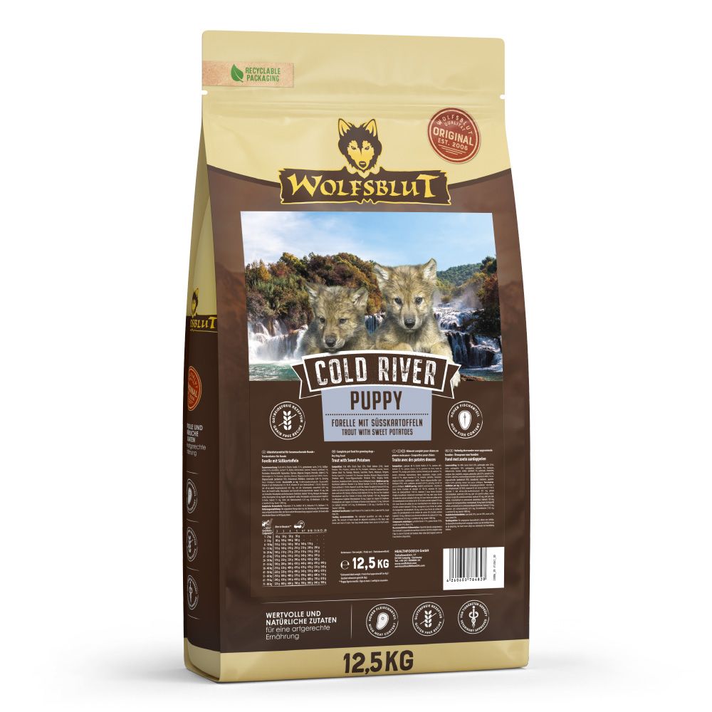 WOLFSBLUT Cold River Puppy 12,5 kg
