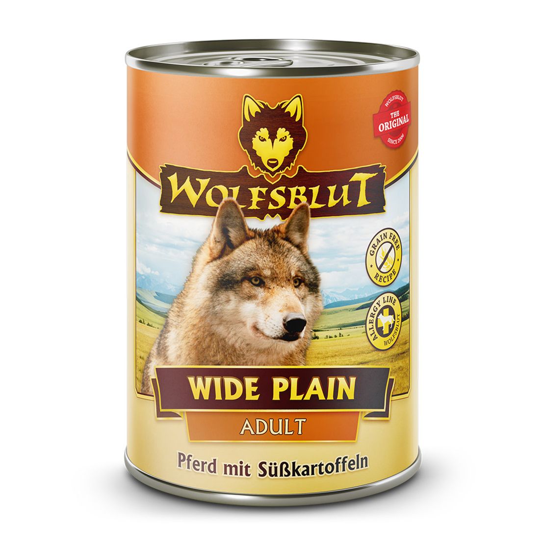 Konzerva Wolfsblut Wide Plain Horse 395 g
