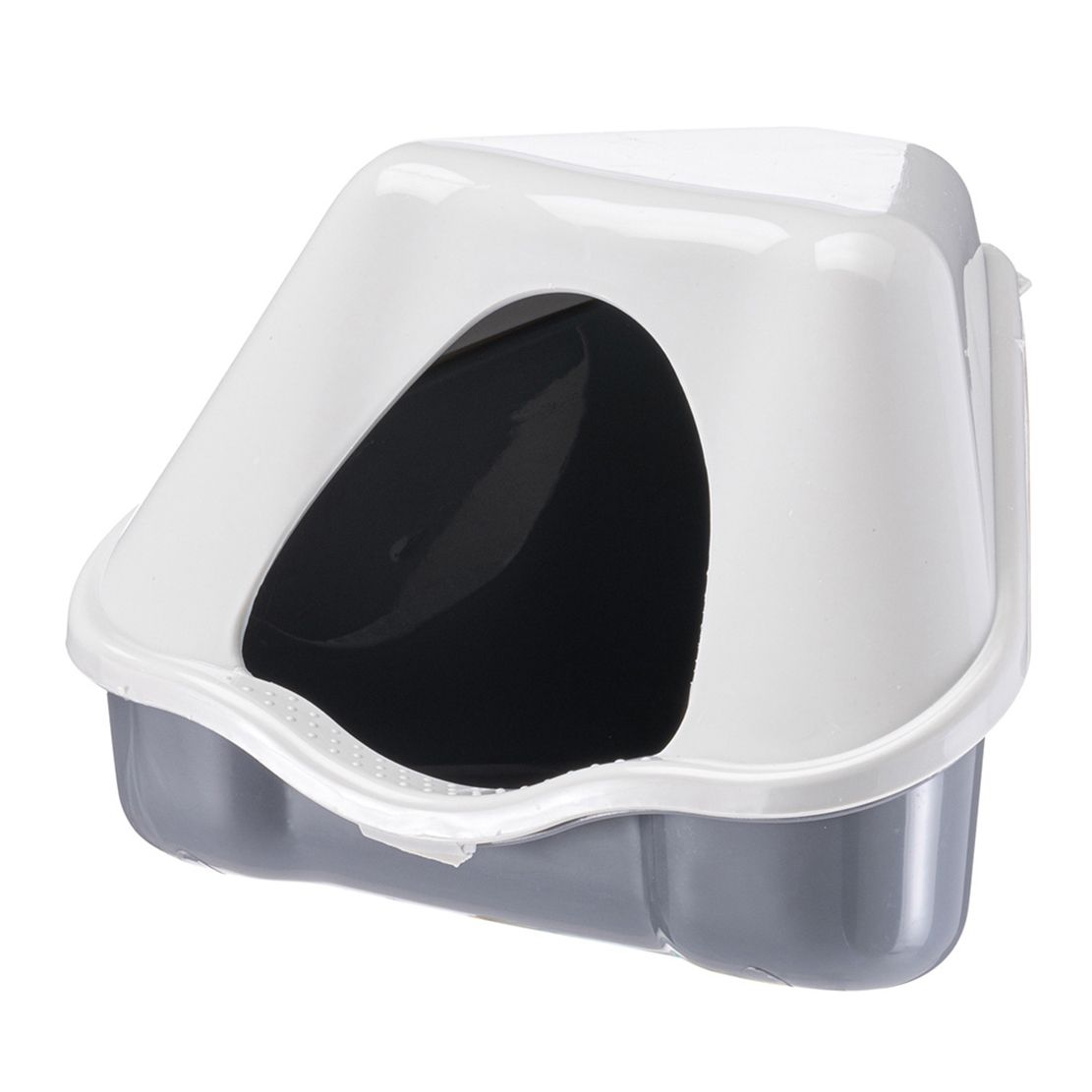 Ferplast kutna WC s poklopom NORA 1C - 18 x 13 x 11 cm