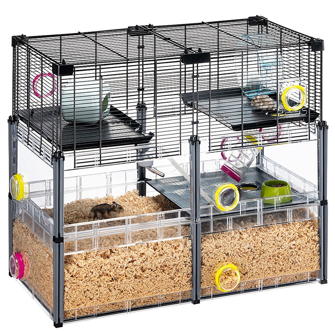 Ferplast Multipla Hamster Crystal Kavez za hrčke