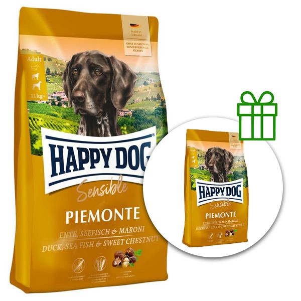 Happy Dog Sensible Piemonte 10 kg + 3 kg BESPLATNO