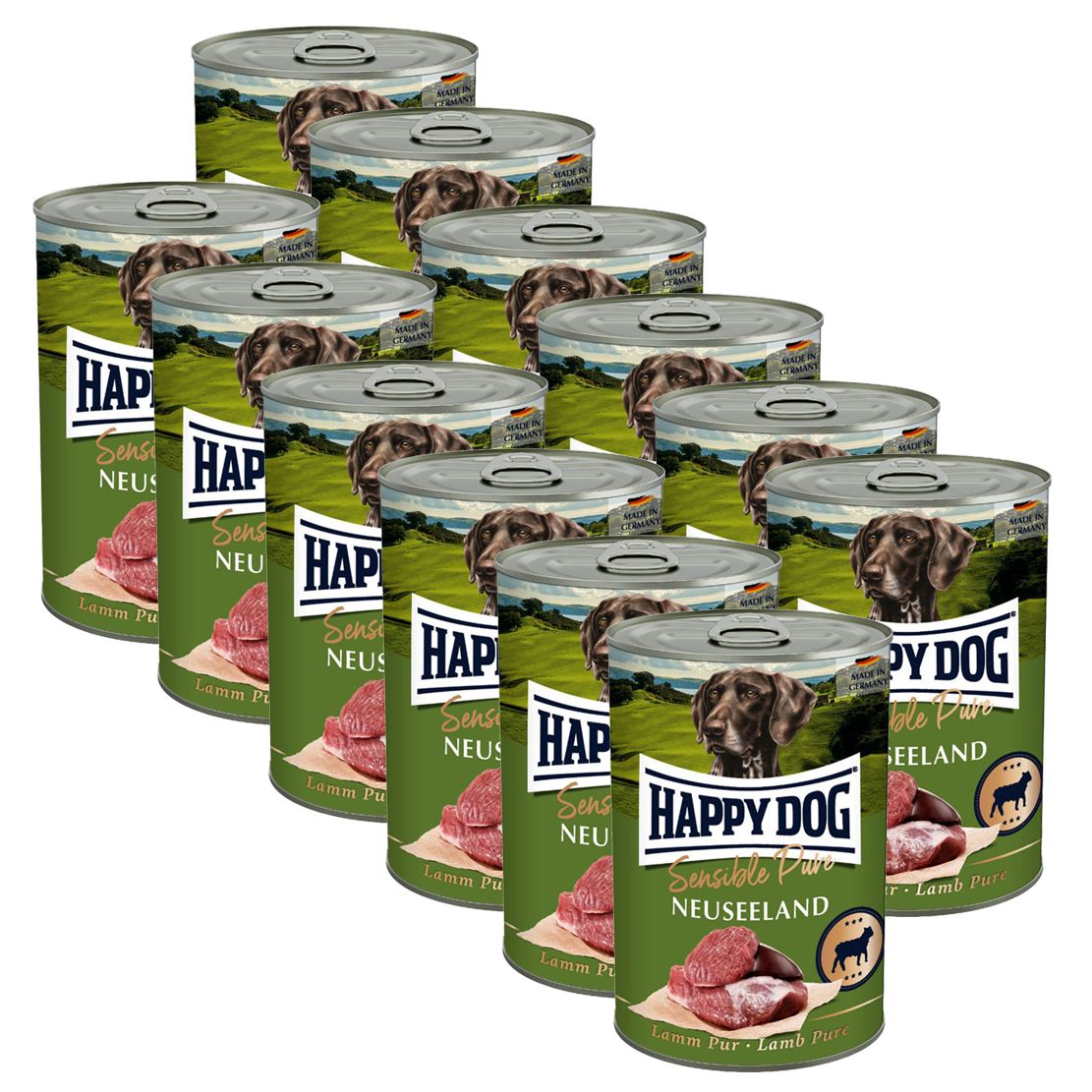 Happy Dog Lamm Pur Neuseeland 12 x 400g / janjetina