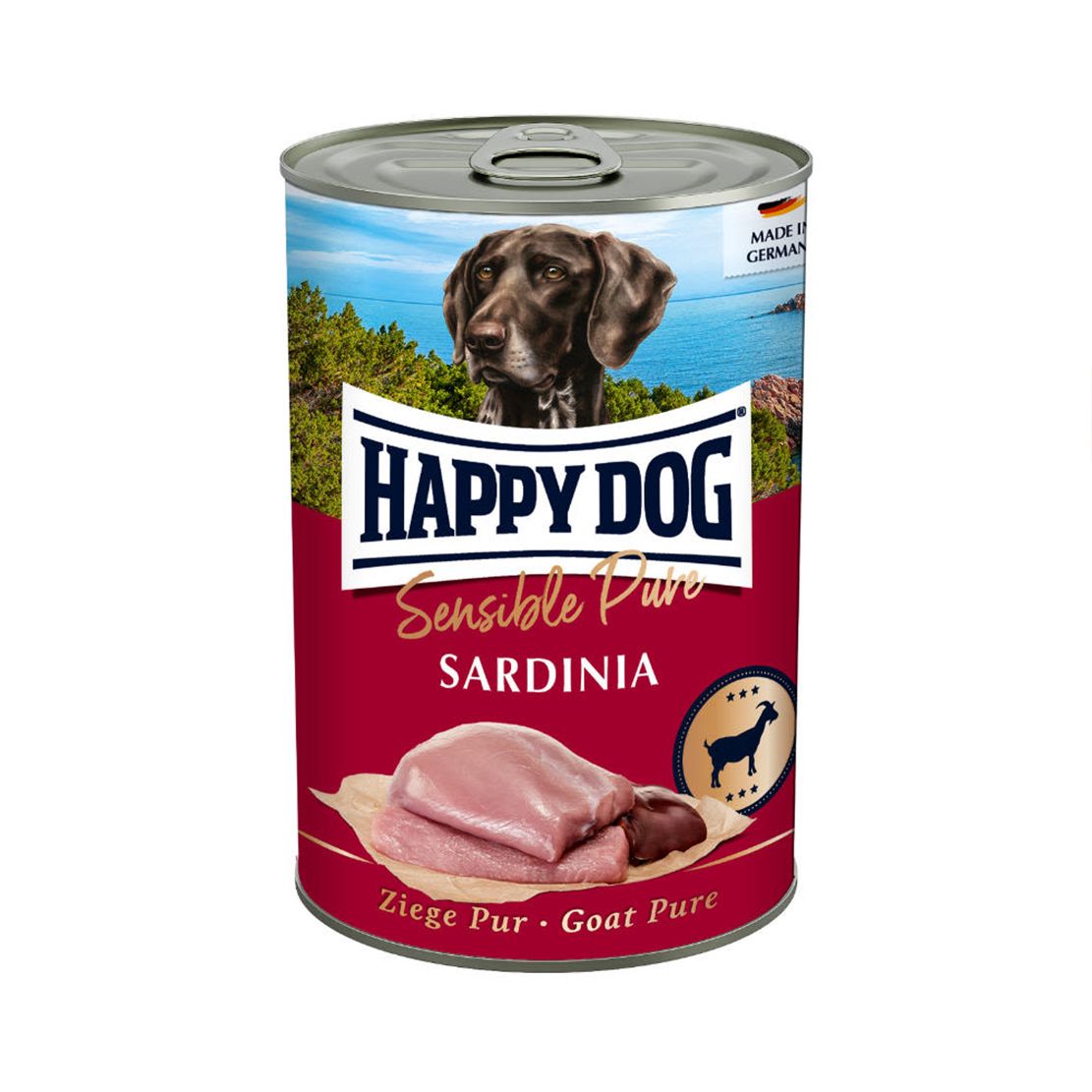 Happy Dog Sensible Pure Sardinia 400 g / koza