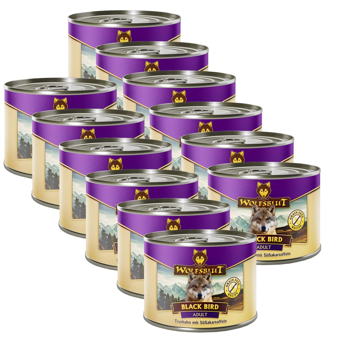 Konzerva Wolfsblut Black Bird 12 x 200 g