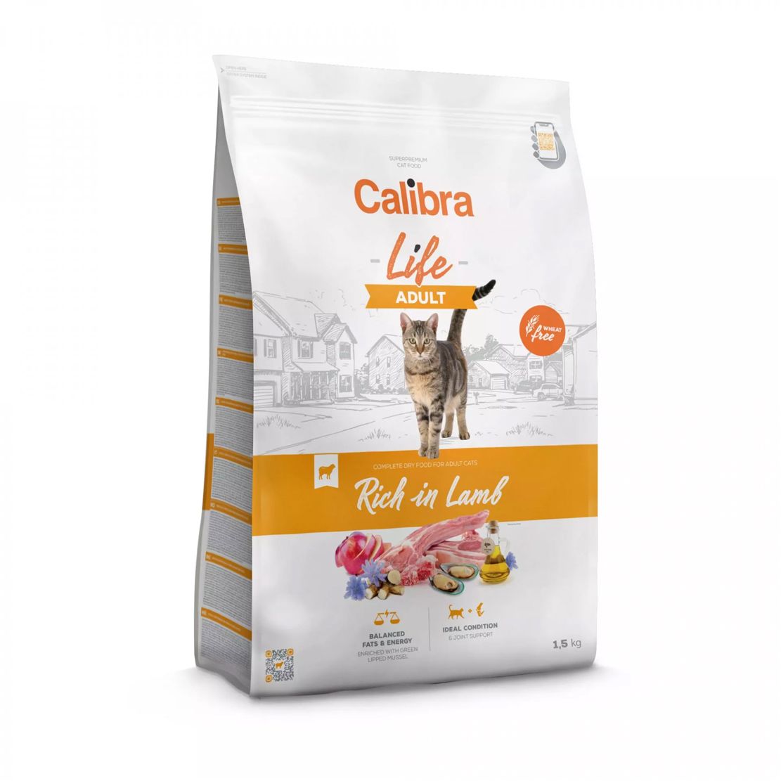 Calibra Cat Life Adult Lamb 1,5 kg