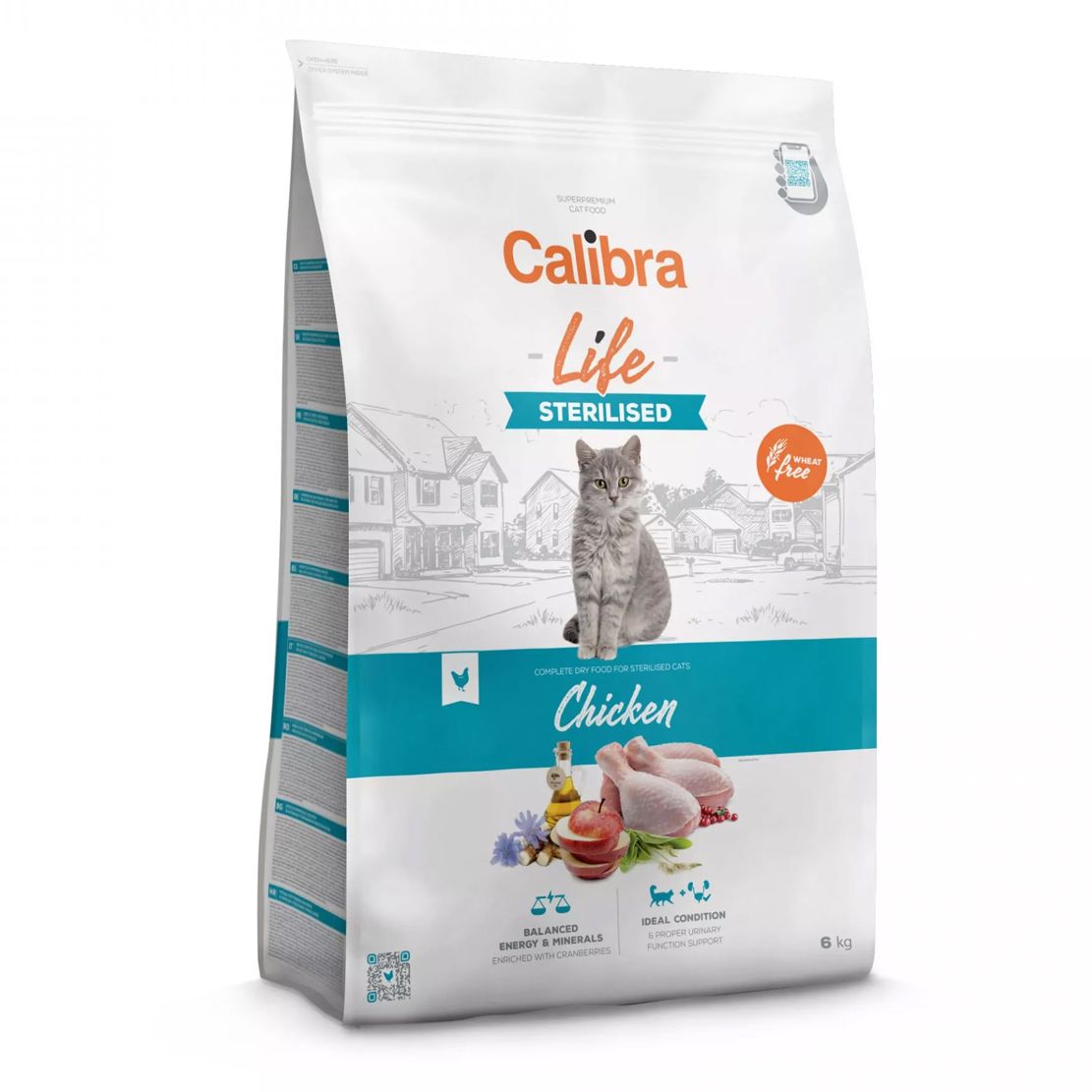 Calibra Cat Life Sterilised Chicken 6 kg