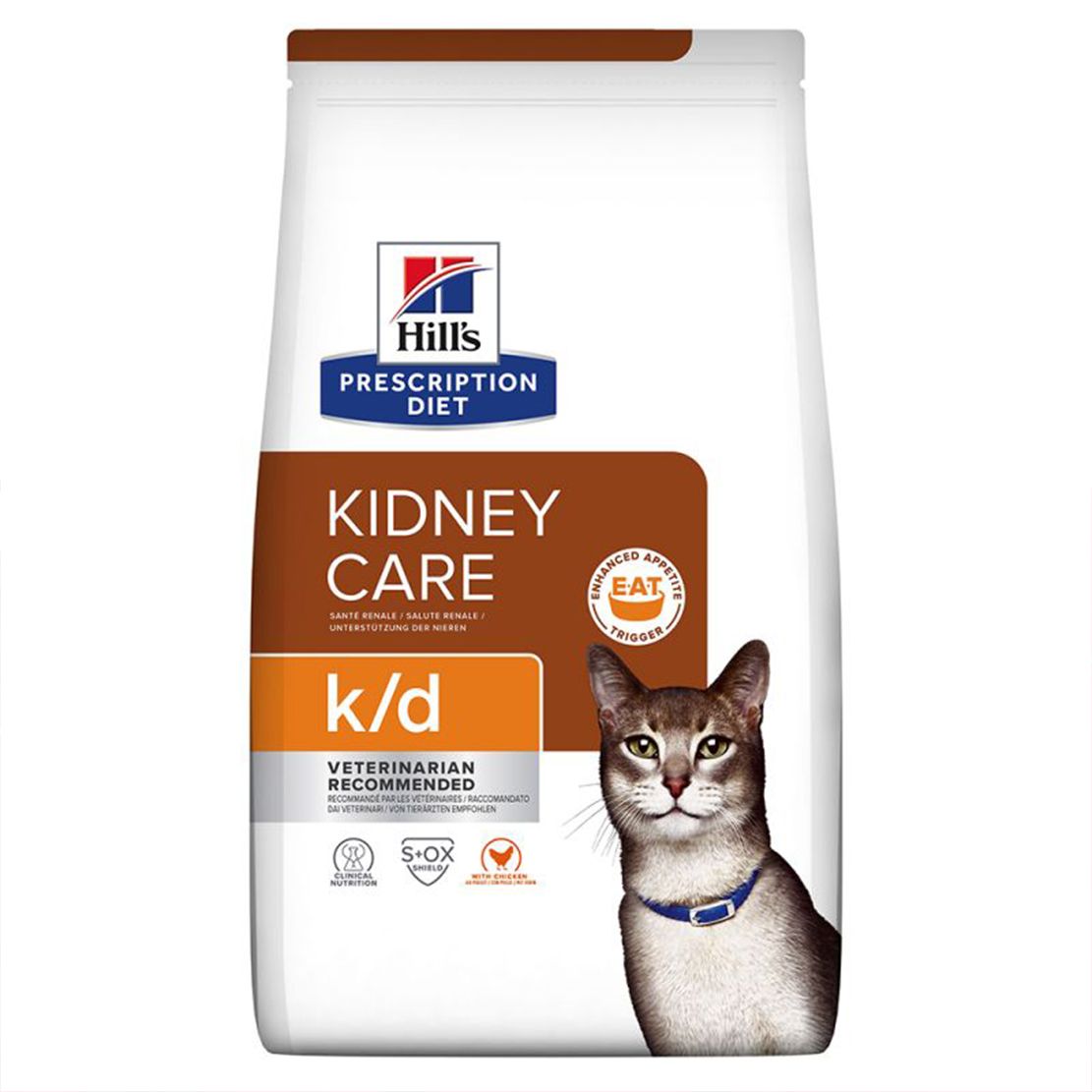 Hill's Prescription Diet k/d Njega bubrega suho krmivo za mačke 8 kg