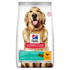 Hill's Science Plan Perfect Weight za velike odrasle pse s piletinom 12 kg