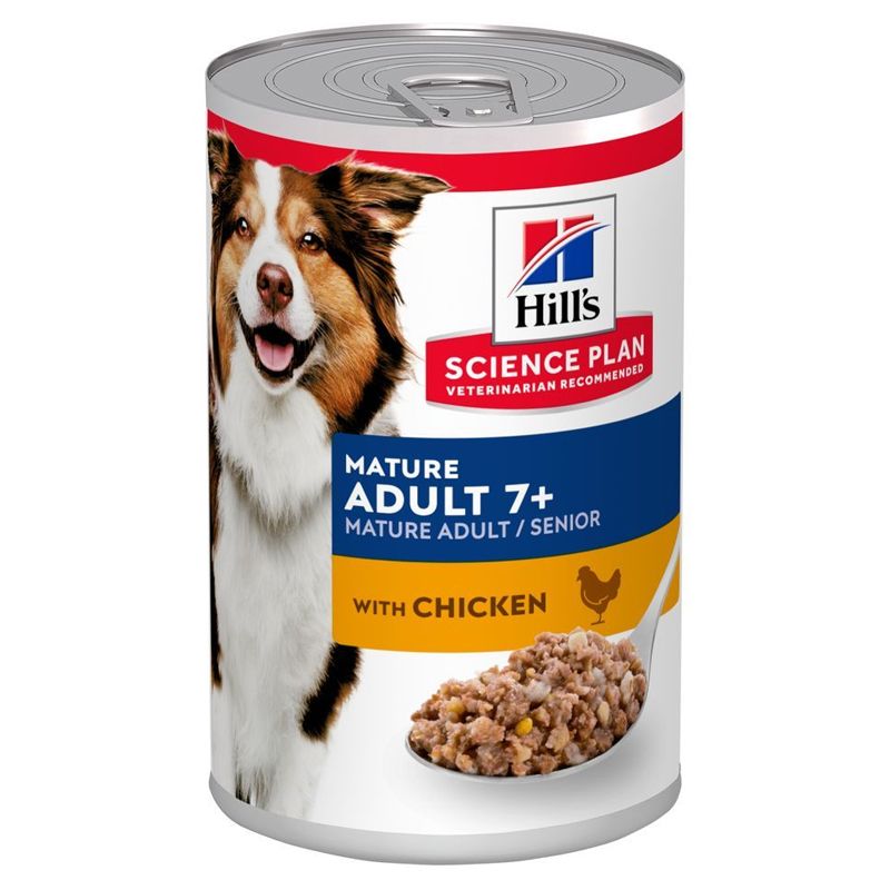 Hill's Science Plan konzerva za starije pse s piletinom 370 g