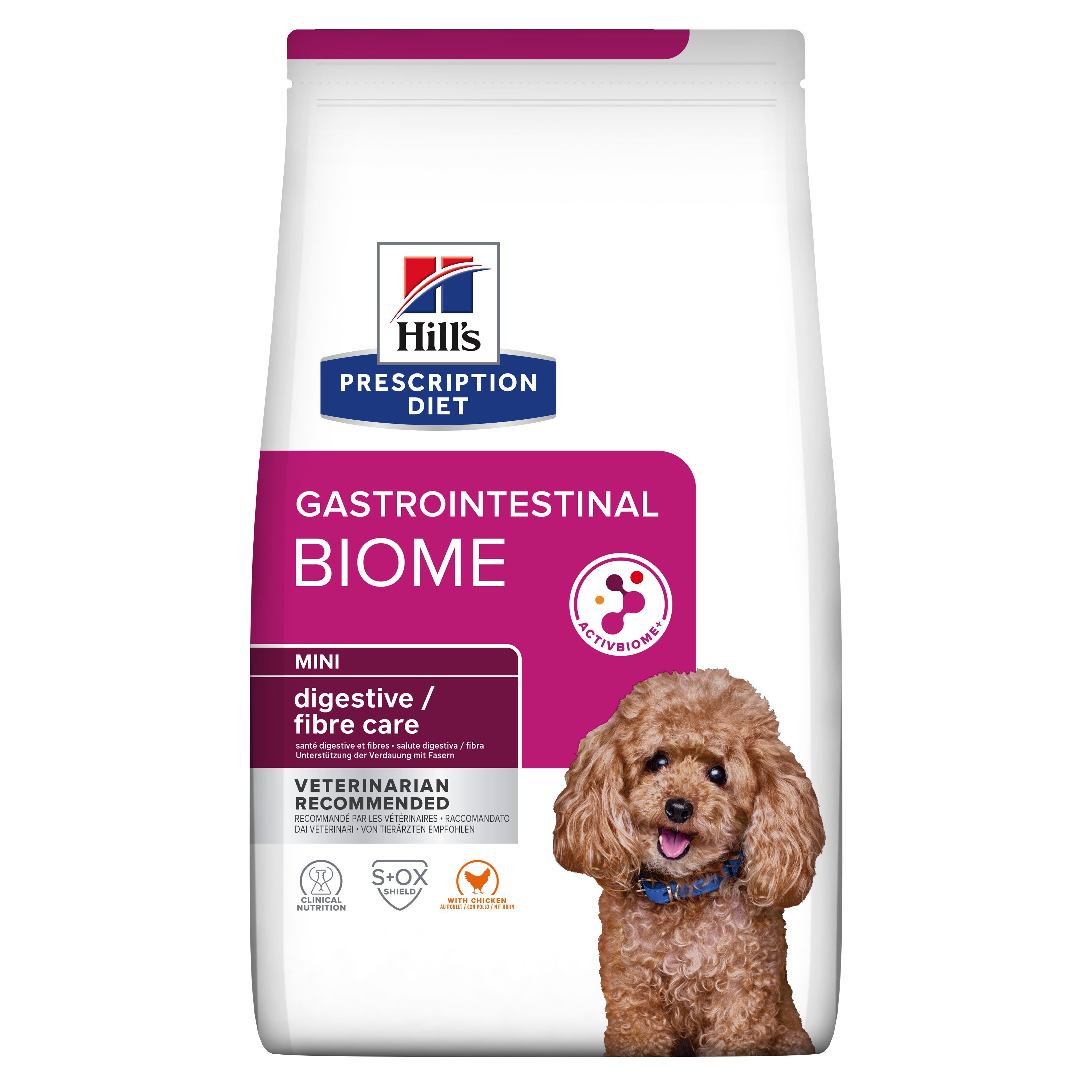 Hill's Prescription Diet Gastrointestinal Biome Mini Njega probave 1 kg