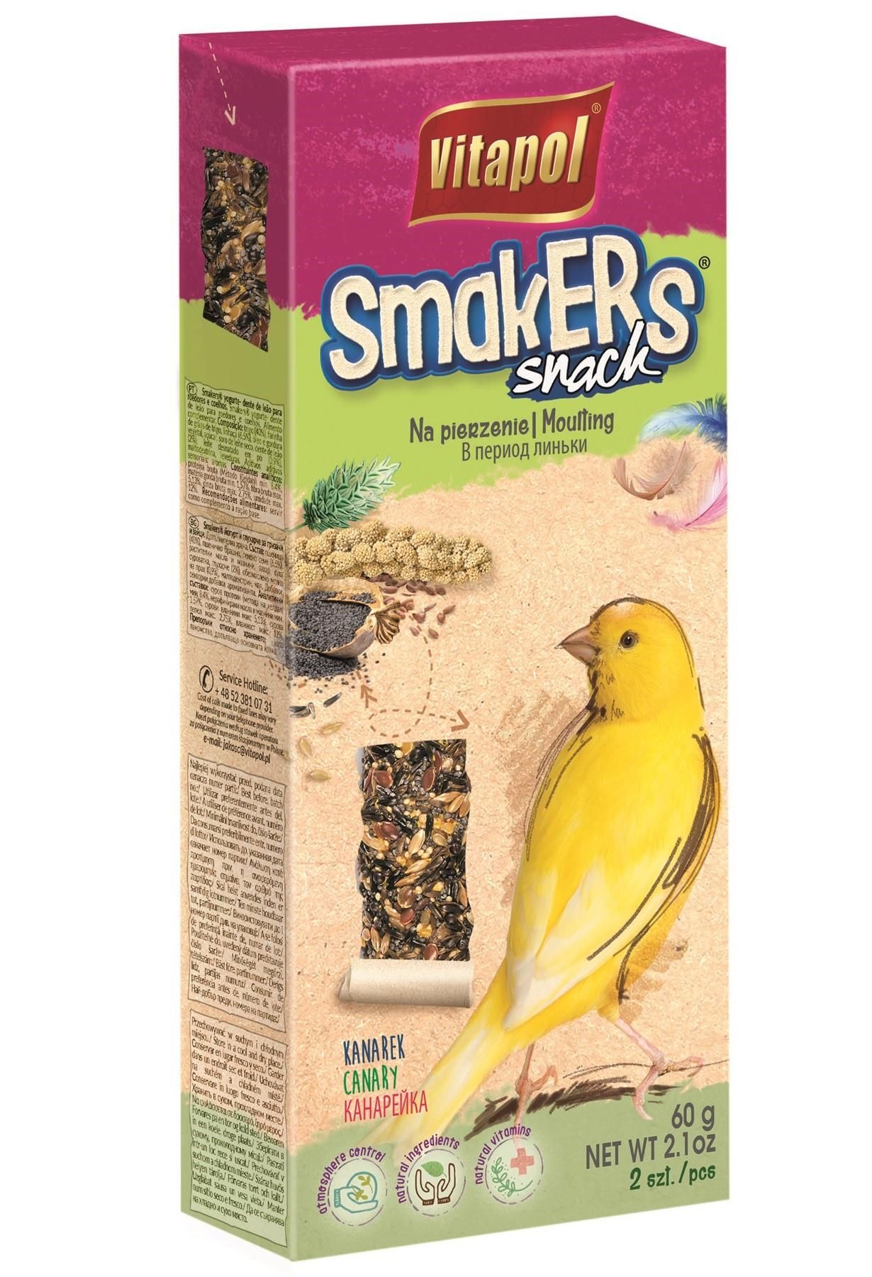 Vitapol Smakers štapići za kanarince za prepelicu, 2 kom