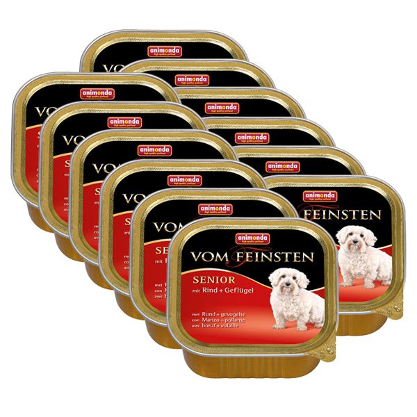 ANIMONDA Senior pašteta - govedina i piletina, 12 x 150g