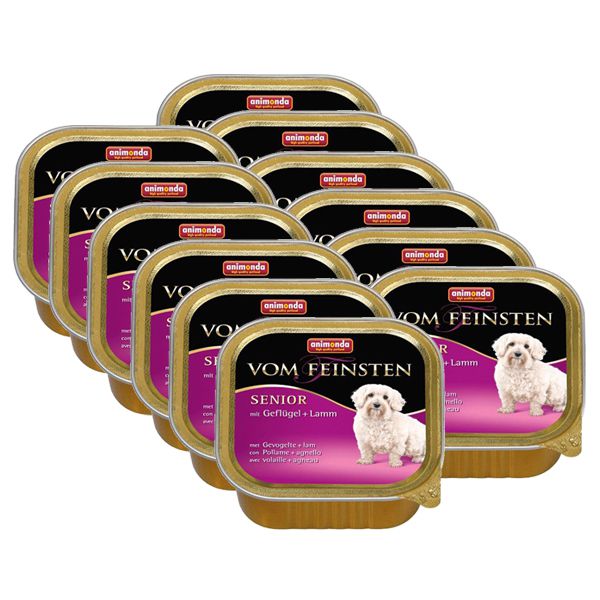 ANIMONDA Senior pašteta - janjetina + piletina, 12 x 150 g