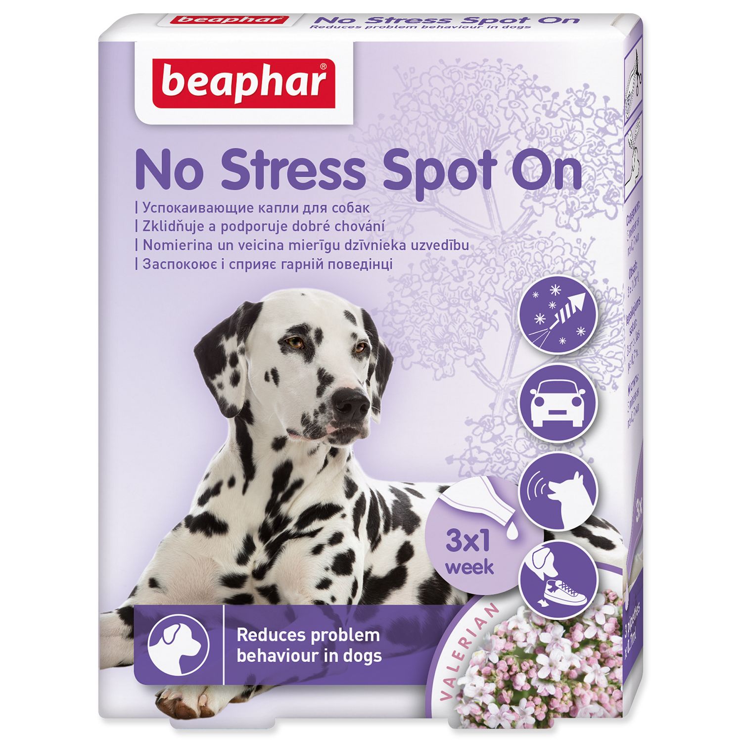 Beaphar antistresne pipete za pse - 3 komada