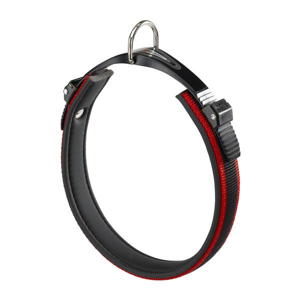 Ergocomfort ovratnik za pse - crvena, 25 - 33 cm