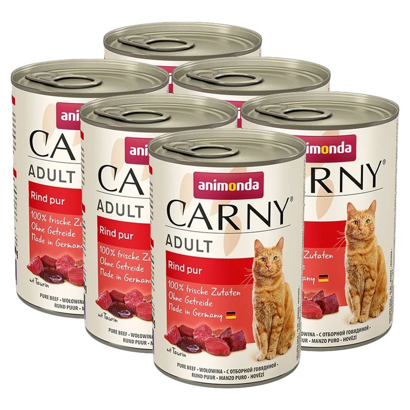 Animonda Carny Adult s govedinom - 6 x 400 g