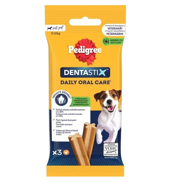 Tyčinke za pse Pedigree Denta Stix small - 3 kom / 45g