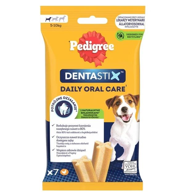 Tyčinke za pse Pedigree Denta Stix small - 7 kom / 110g