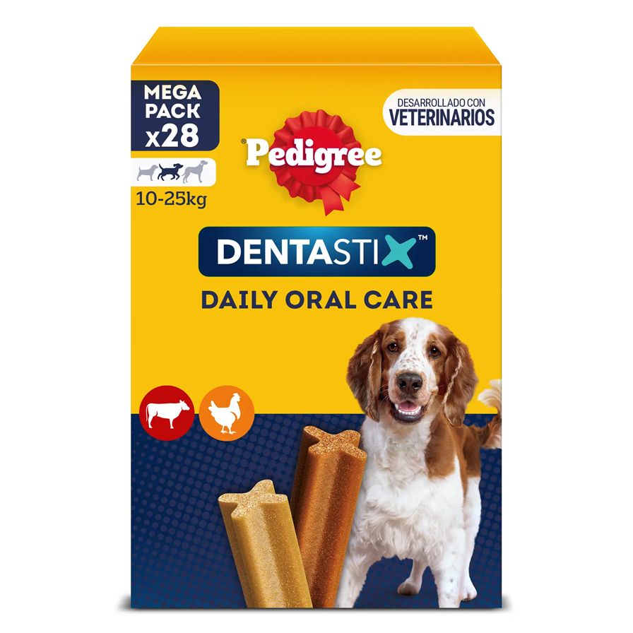 Tyčinke za pse Pedigree Denta Stix medium - 28 kom / 720 g