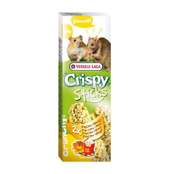 Versele Laga štapići za glodavce CRISPY STICKS 2 kom - kokice i med