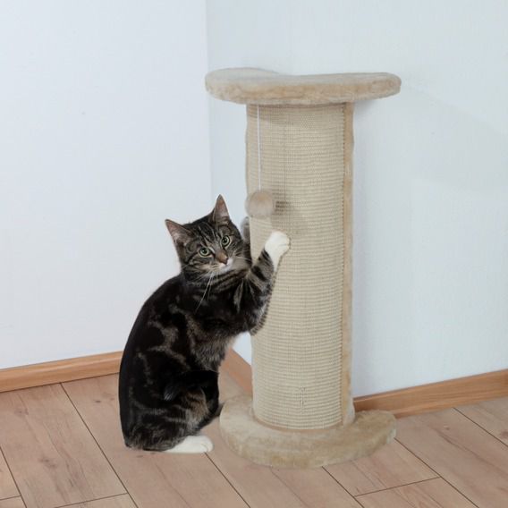Stalak za grebanje Lorca za mačku, kutni s igračkom - 75cm