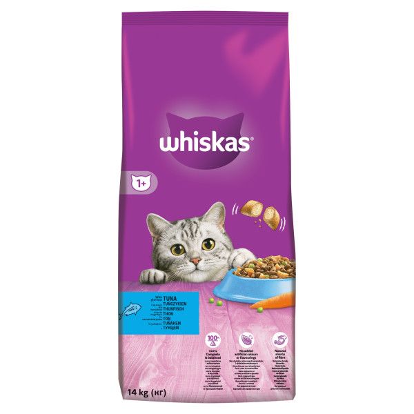 WHISKAS s tunjevinom 14 kg