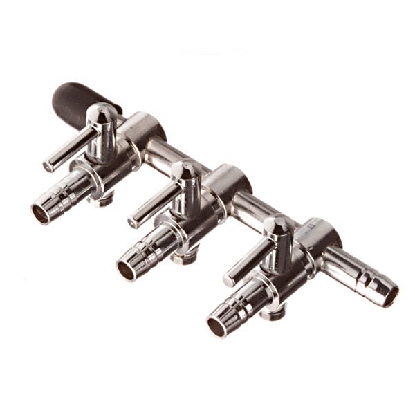 Razvodnik za cijev 4/6mm - s stezaljkom 3-putni