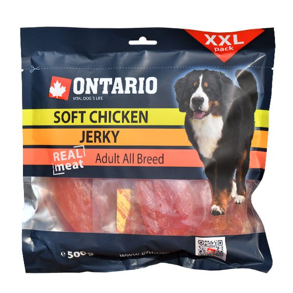 Ontario Adult Soft Chicken XXL - mekani pileći fileti, 500 g