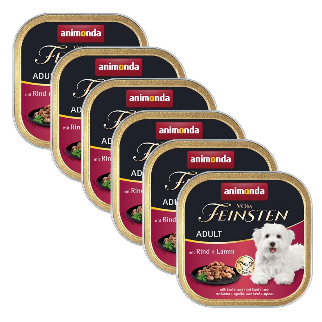 Animonda Vom Feinsten Adult - govedina i janjetina 6 x 150 g