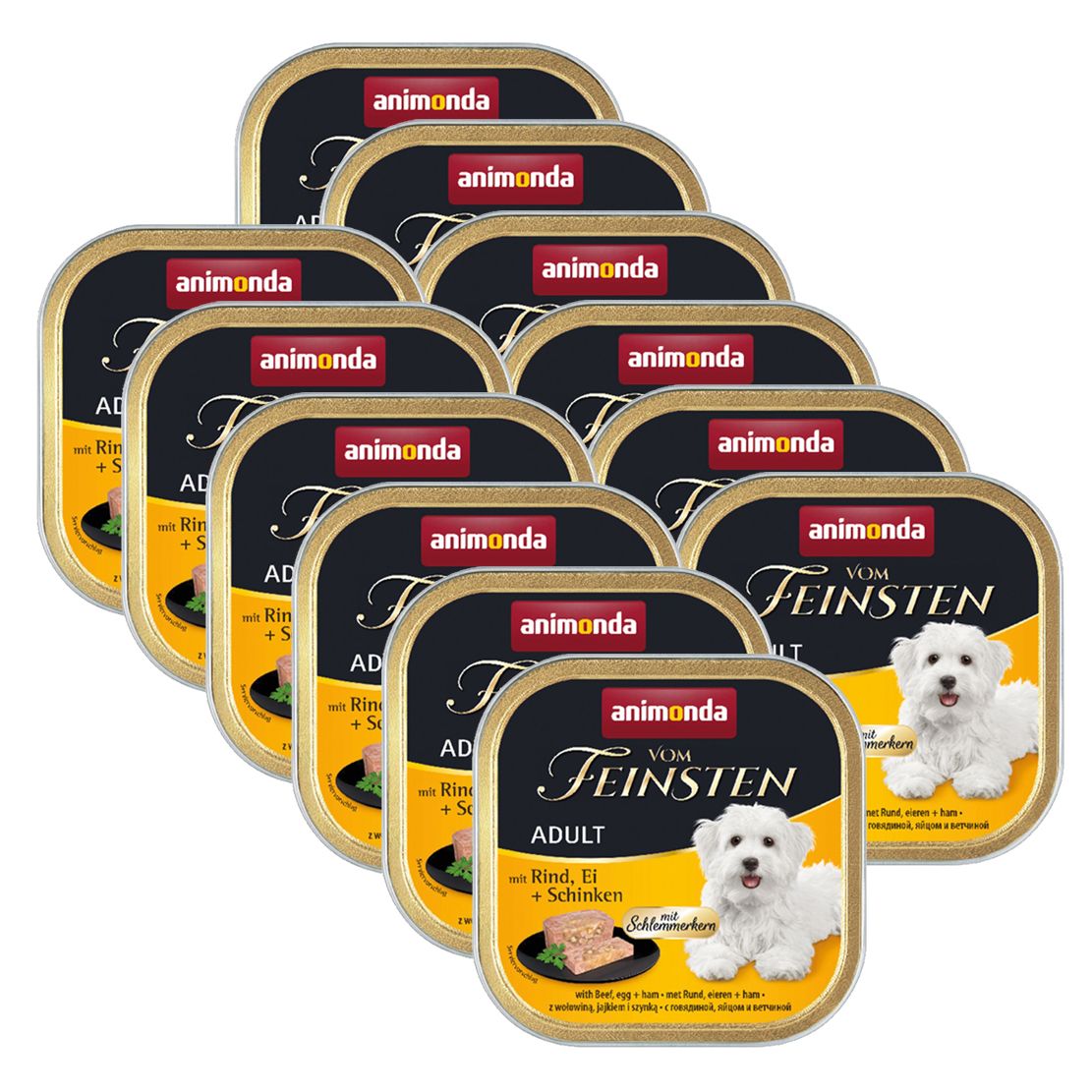 Animonda Vom Feinsten Adult - govedina, jaje i šunka 12 x 150 g