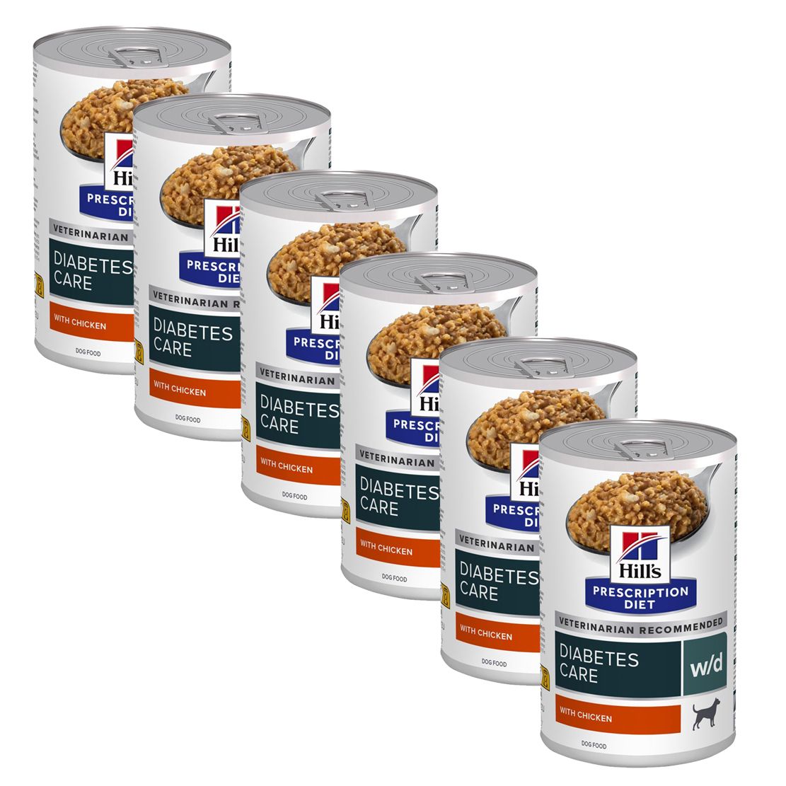 Hill's Prescription Diet w/d Održavanje tjelesne mase i briga za dijabetes kod pasa 6 x 370 g