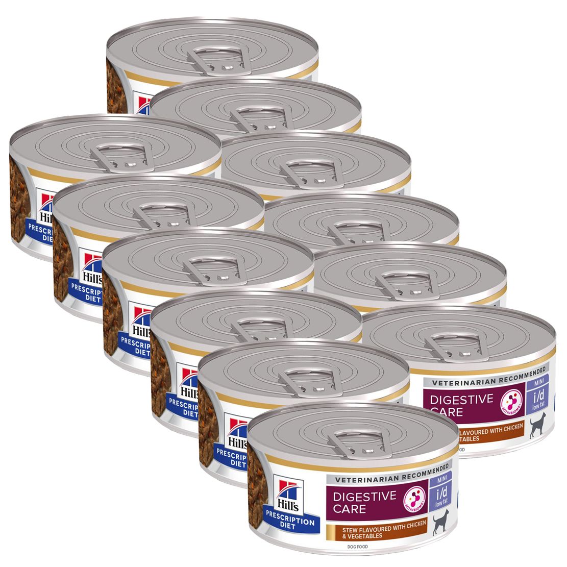 Hill's Prescription Diet i/d Low Fat Stew Mini Njega probave za pse 12 x 156 g