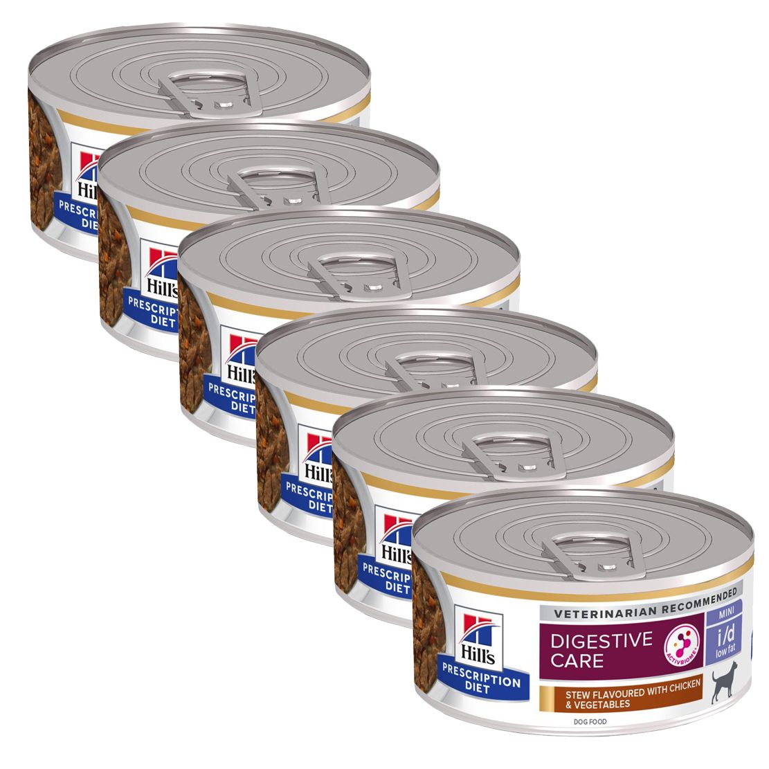 Hill's Prescription Diet i/d Low Fat Stew Mini Njega probave za pse 6 x 156 g