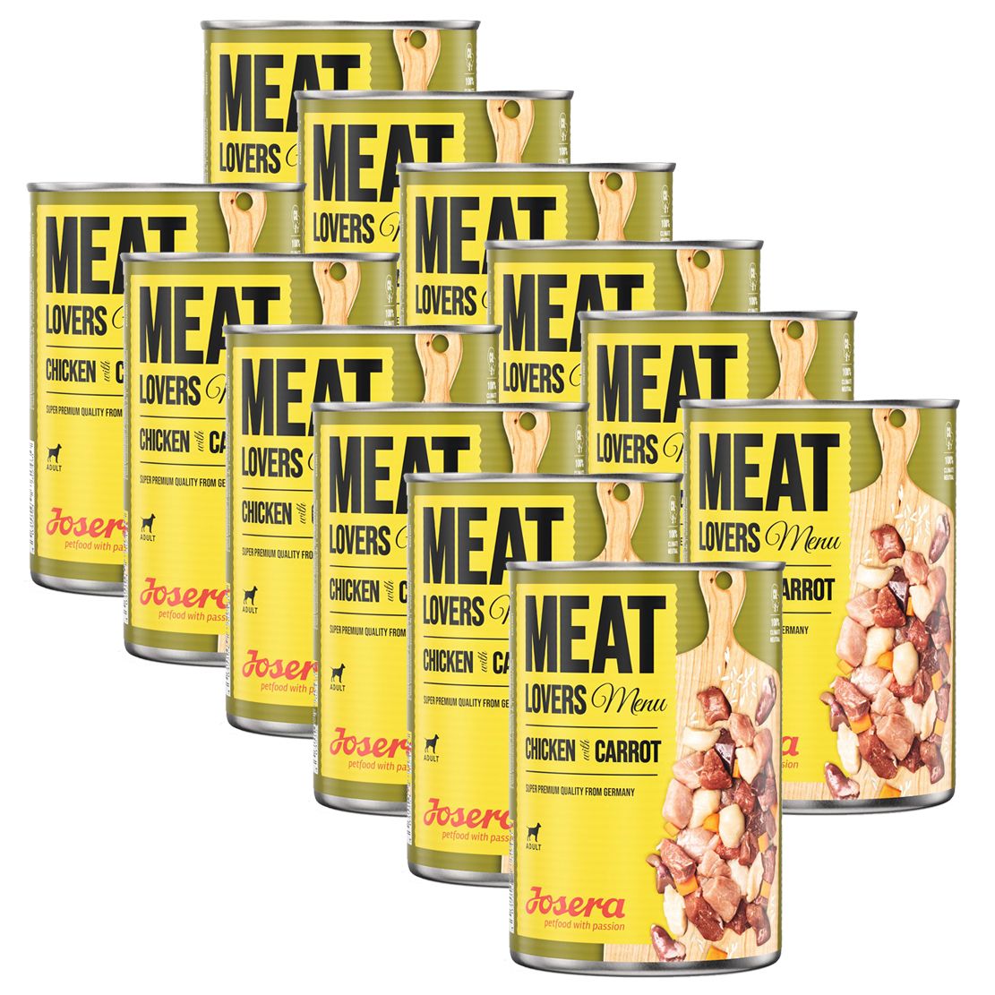 Josera Meat Lovers Menu Chicken with Carrot 12 x 800 g