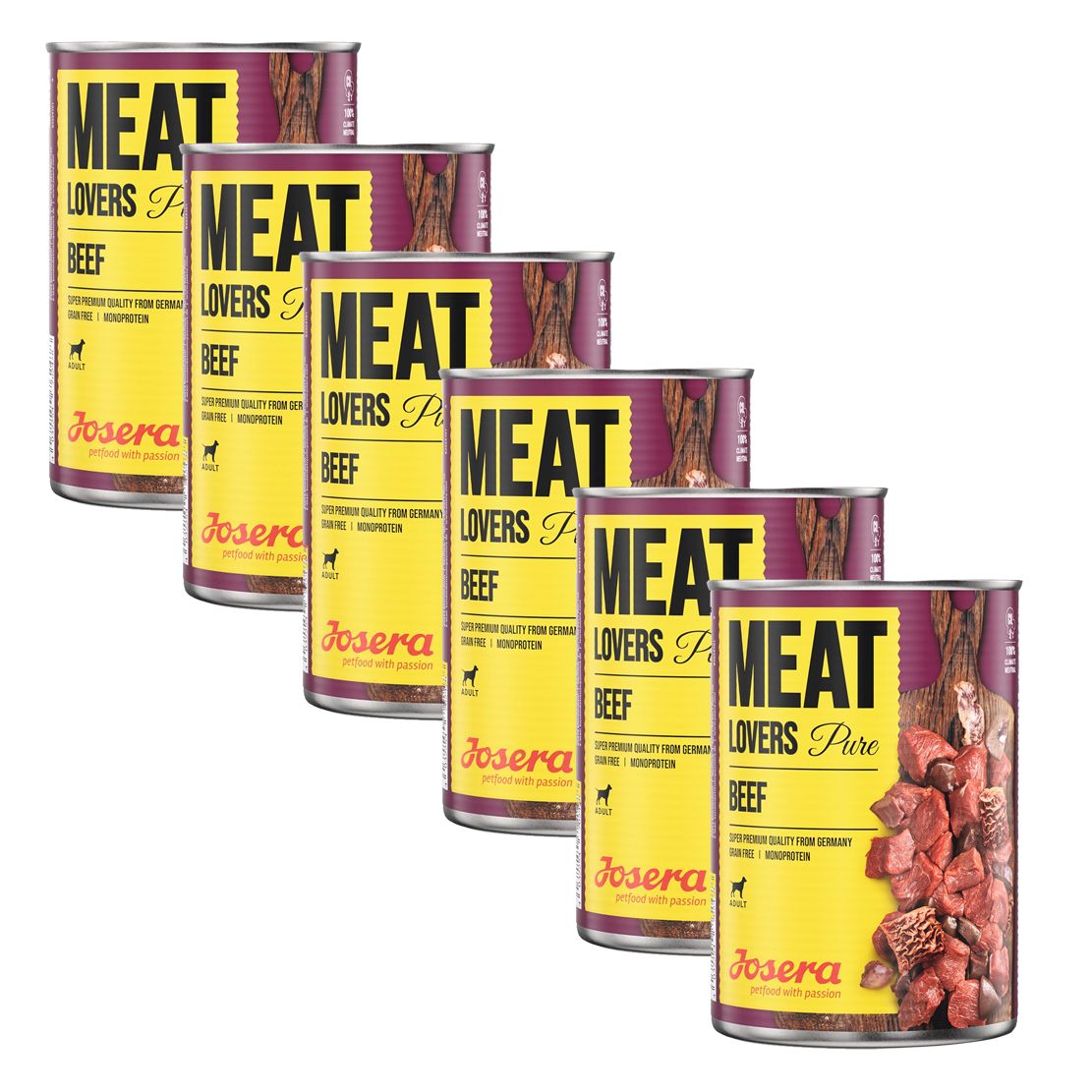 Josera Meat Lovers Pure Beef 6 x 400 g