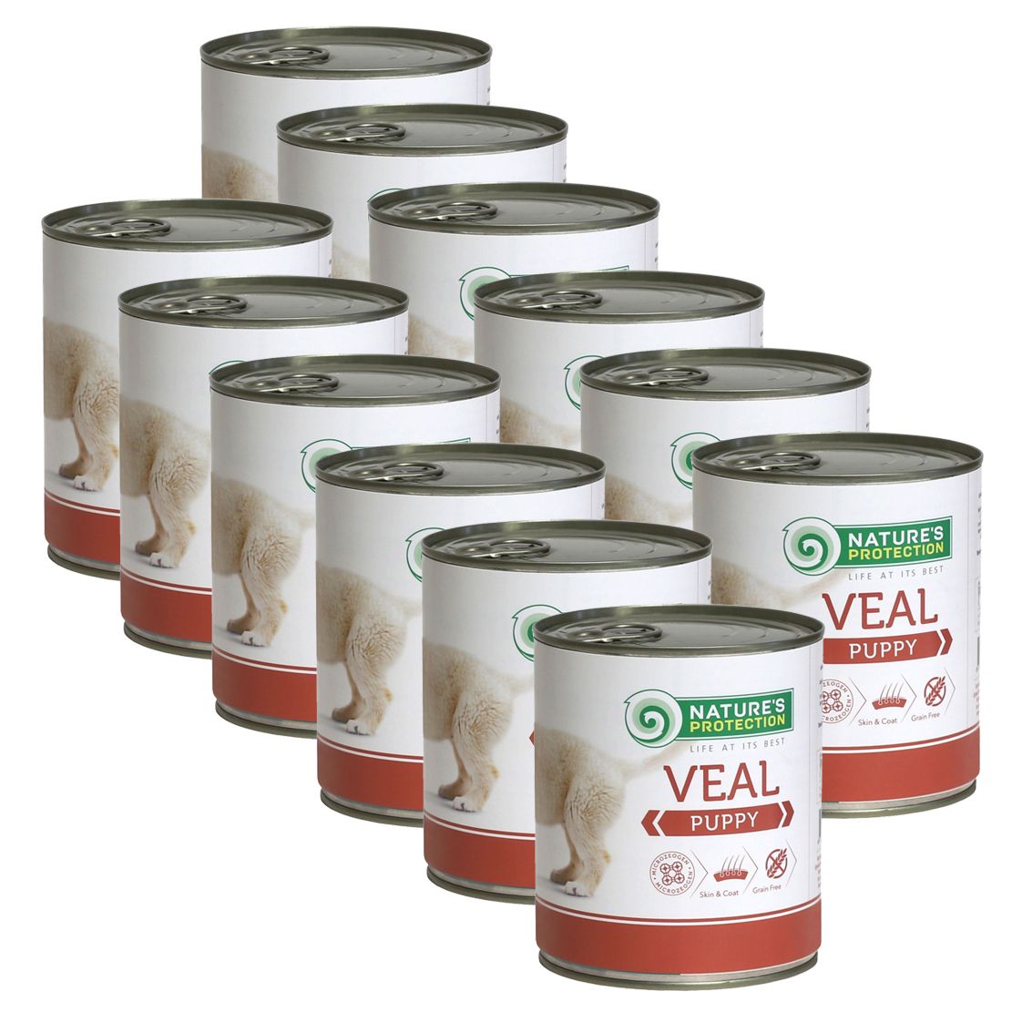 Natures Protection dog puppy veal 12 x 800 g