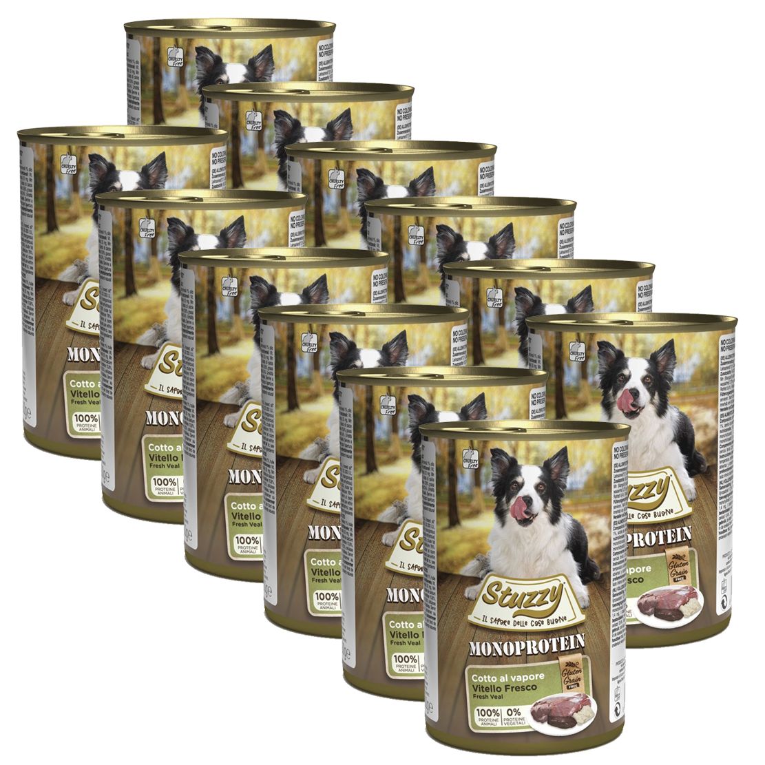 Konzerva Stuzzy Monoprotein teleće 12 x 400 g