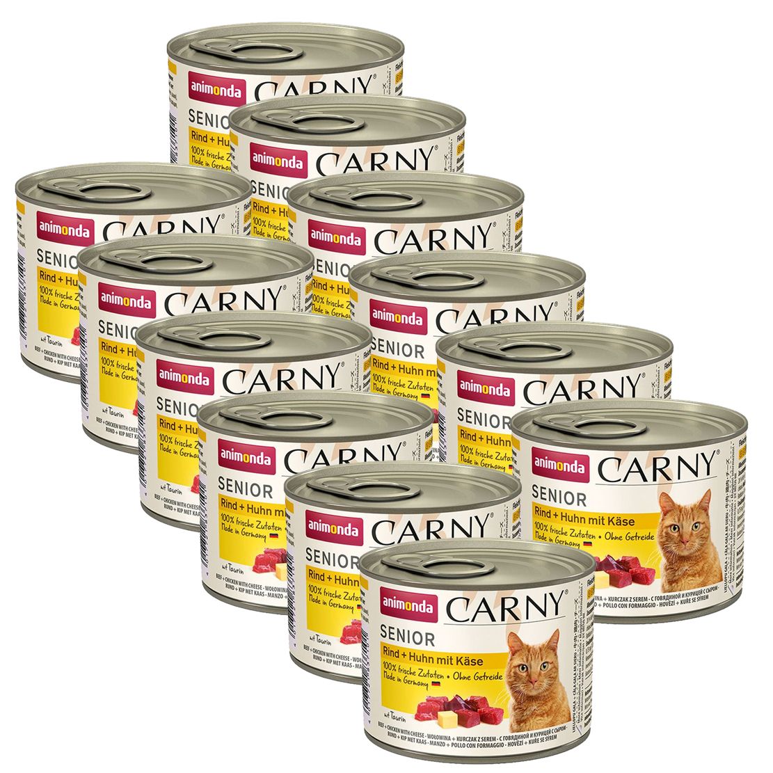 Animonda Carny Senior - Govedina, piletina i sir 12 x 200 g