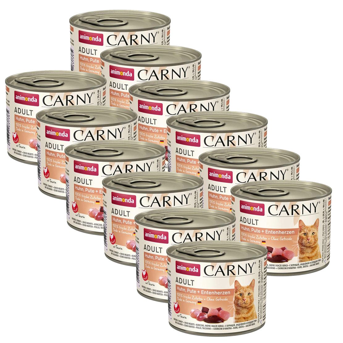 Animonda Carny Adult - Piletina, puretina i patka 12 x 200 g