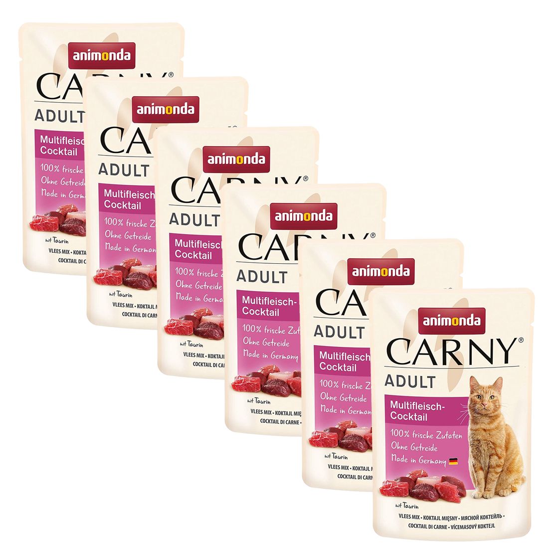 Animonda CARNY Cat Adult više mesni koktel 6 x 85 g