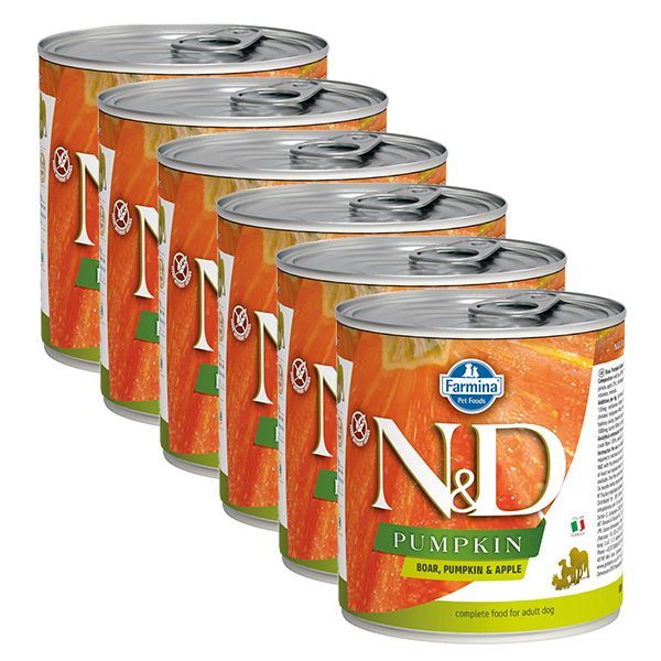 Farmina N&D dog Boar & Pumpkin & Apple konzerva 6 x 285 g