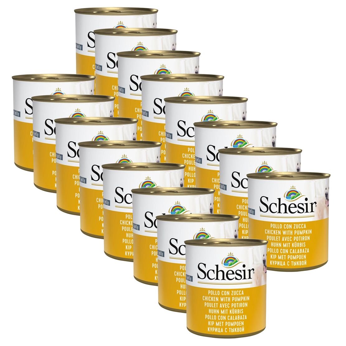 Schesir dog Adult - piletina s bundevom 16 x 285 g