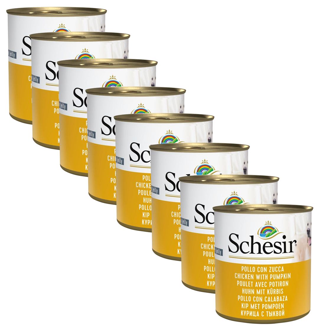 Schesir dog Adult - piletina s bundevom 8 x 285 g
