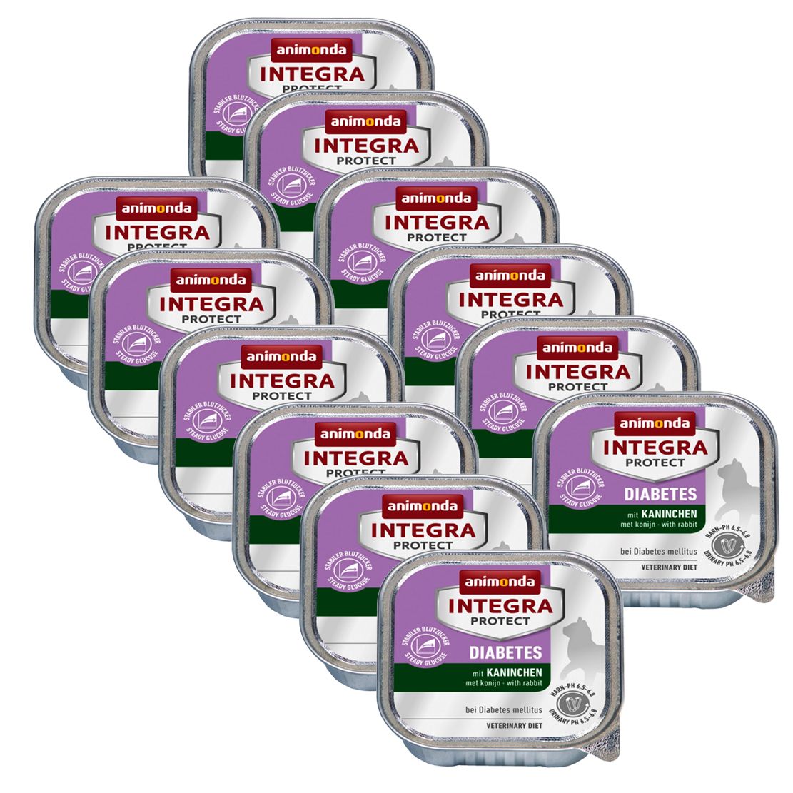 Animonda Integra Protect Cat Diabetes - zec 12 x 100g