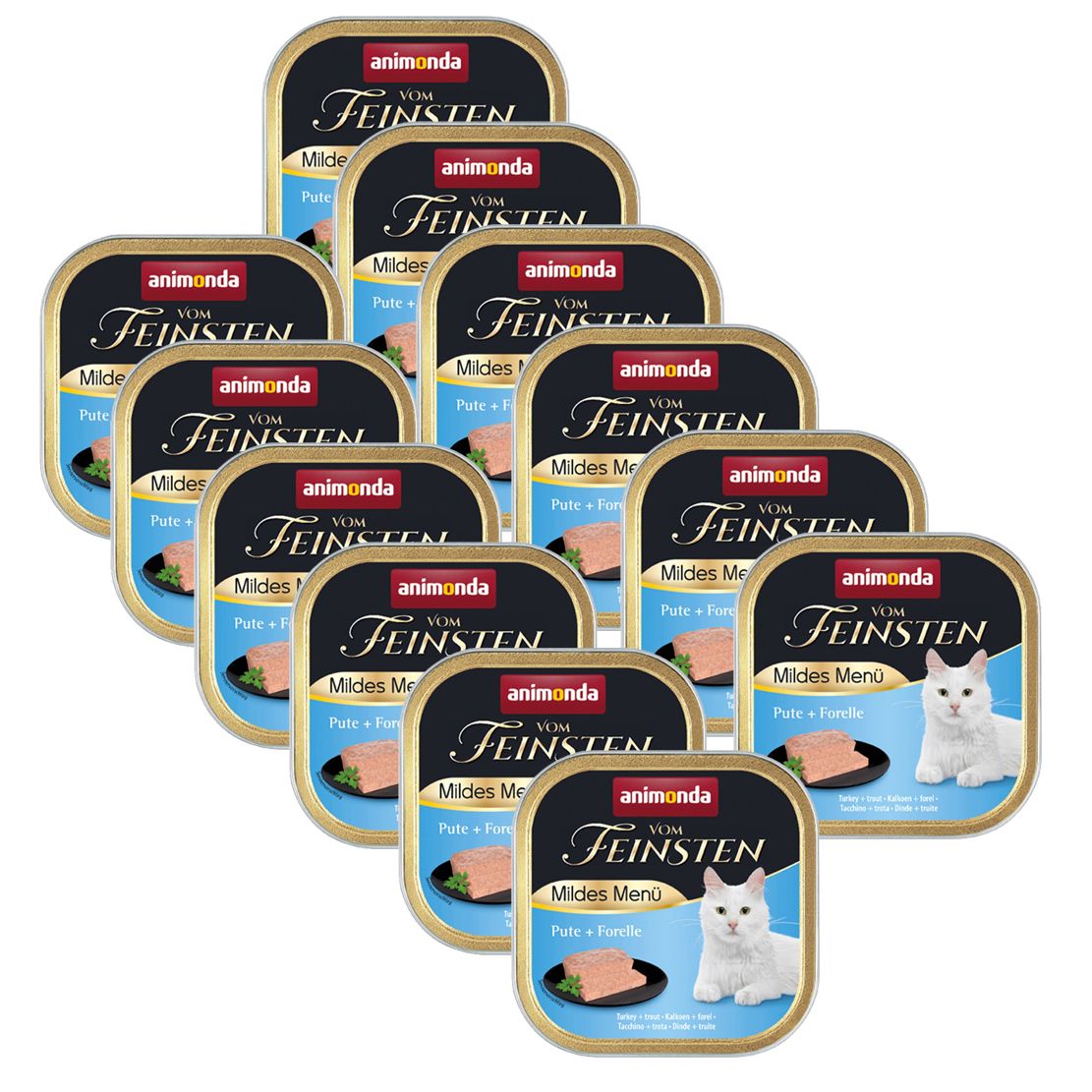 Animonda Vom Feinsten Adult Cats - puretina + pastrva 12 x 100 g