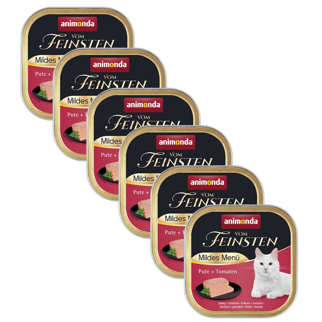 Animonda Vom Feinsten Mild Menue - Puretina i rajčice 6 x 100 g