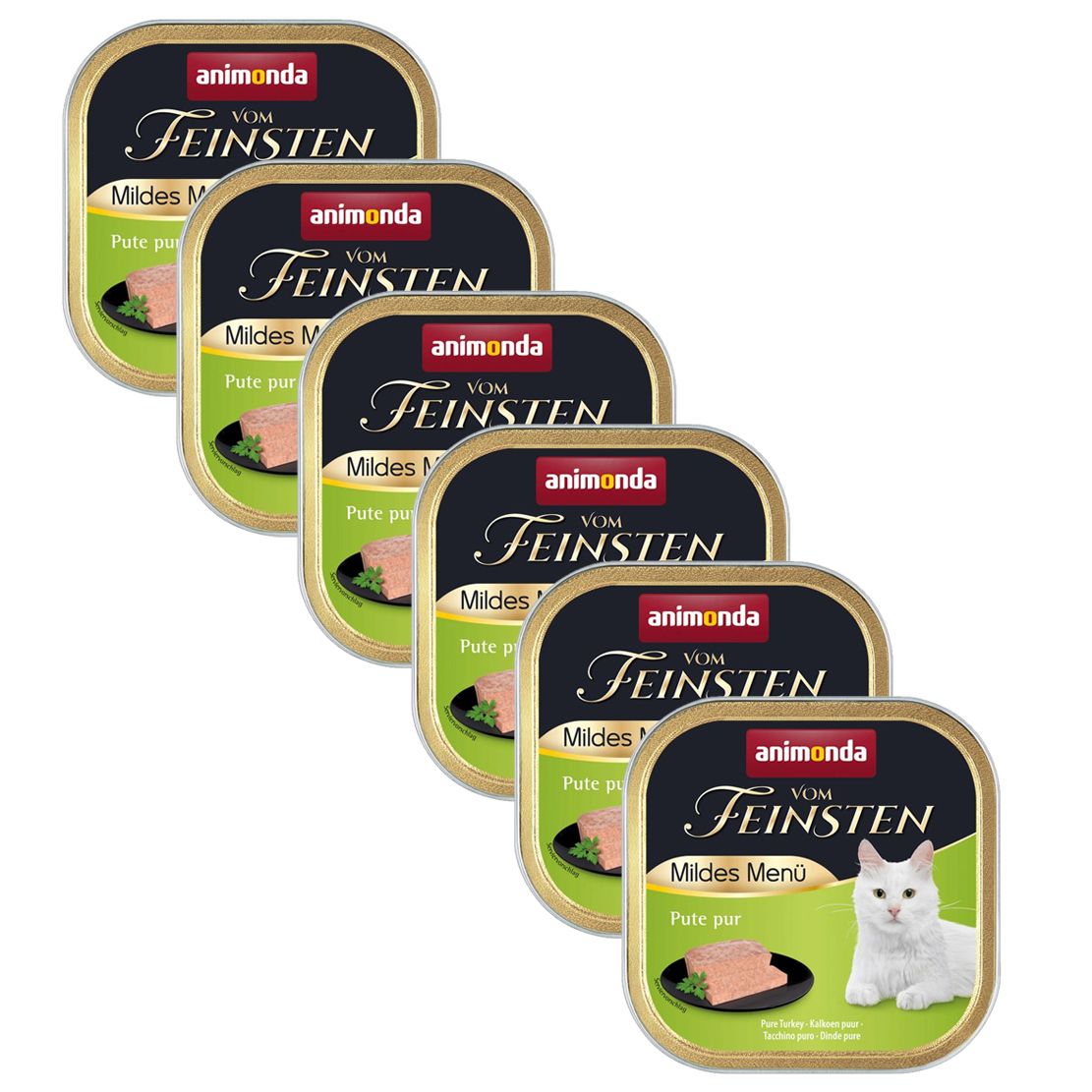 Animonda Vom Feinsten Mild Menue - Puretina 6 x 100 g